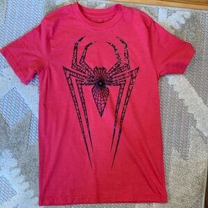 Boy’s Red Spider-Man T-shirt - Size Medium